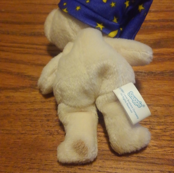 ✨ 🐻 Snuggle Bear Vintage Plush 01 Cute Wizard 😊 Vtg y2k Adorable Teddy 🔥 - Picture 9 of 9